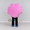 Custom Pink Germ Character Mascot Costume Adult Full Body Suit for Science Events Custom Pink Germ Character Mascot Costume Adult Full Body Suit for Science Events