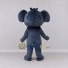 Custom Dark Gray and White Koala Mascot Costume Adult Full Body Suit for Wildlife Events Custom Dark Gray and White Koala Mascot Costume Adult Full Body Suit for Wildlife Events