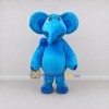 Custom Blue Elephant Mascot Costume Adult Full Body Suit for Children's Events Custom Blue Elephant Mascot Costume Adult Full Body Suit for Children's Events