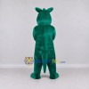 Custom Green and Cream Kangaroo Mascot Costume Adult Full Body Suit for Wildlife Events