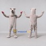 Custom Gray Seal Mascot Costume Adult Full Body Suit for Ocean Events