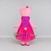 Custom Pink and Magenta Teddy Bear in Dress Mascot Costume Adult Full Body Suit for Children's Events Custom Pink and Magenta Teddy Bear in Dress Mascot Costume Adult Full Body Suit for Children's Events