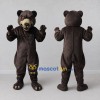 Custom Brown Bear Mascot Costume Adult Full Body Suit for Wildlife Events Custom Brown Bear Mascot Costume Adult Full Body Suit for Wildlife Events