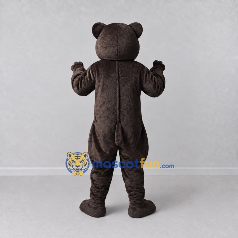 Custom Brown Bear Mascot Costume Adult Full Body Suit for Wildlife Events Custom Brown Bear Mascot Costume Adult Full Body Suit for Wildlife Events