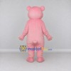 Custom Pink and White Bear with Heart Mascot Costume Adult Full Body Suit for Valentine's Events Custom Pink and White Bear with Heart Mascot Costume Adult Full Body Suit for Valentine's Events