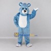 Custom Light Blue and White Bear Mascot Costume Adult Full Body Suit for Children's Events Custom Light Blue and White Bear Mascot Costume Adult Full Body Suit for Children's Events