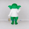 Custom Green and White Leaf-Eared Creature Mascot Costume Adult Full Body Suit for Children's Events Custom Green and White Leaf-Eared Creature Mascot Costume Adult Full Body Suit for Children's Events