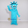 Custom Turquoise Statue of Liberty Mascot Costume Adult Full Body Suit for Parade Events