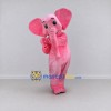 Custom Pink Elephant Mascot Costume Adult Full Body Suit for Children's Events Custom Pink Elephant Mascot Costume Adult Full Body Suit for Children's Events