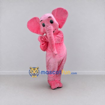 Custom Pink Elephant Mascot Costume Adult Full Body Suit for Children's Events Custom Pink Elephant Mascot Costume Adult Full Body Suit for Children's Events