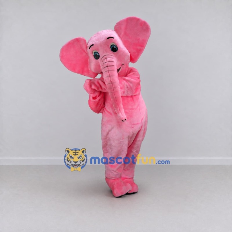 Custom Pink Elephant Mascot Costume Adult Full Body Suit for Children's Events Custom Pink Elephant Mascot Costume Adult Full Body Suit for Children's Events