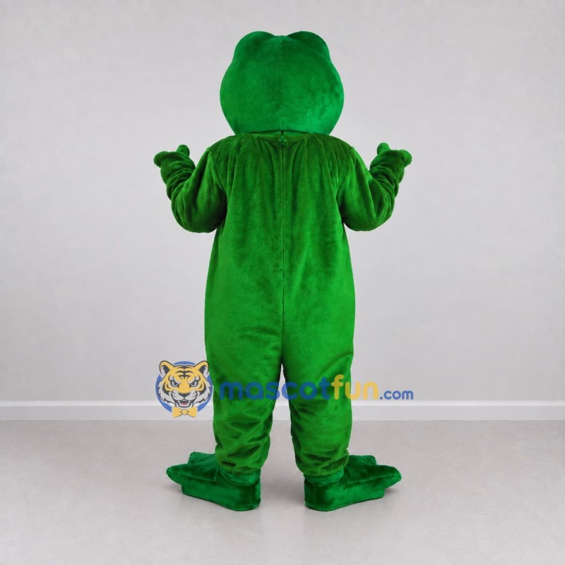 Custom Green Frog Mascot Costume Adult Full Body Suit for Nature Events Custom Green Frog Mascot Costume Adult Full Body Suit for Nature Events