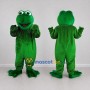 Custom Green Frog Mascot Costume Adult Full Body Suit for Nature Events