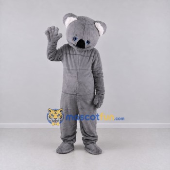 Custom Gray Koala Mascot Costume Adult Full Body Suit for Wildlife Events Custom Gray Koala Mascot Costume Adult Full Body Suit for Wildlife Events
