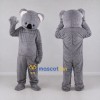 Custom Gray Koala Mascot Costume Adult Full Body Suit for Wildlife Events Custom Gray Koala Mascot Costume Adult Full Body Suit for Wildlife Events
