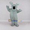 Custom Light Gray Koala Mascot Costume Adult Full Body Suit for Wildlife Events Custom Light Gray Koala Mascot Costume Adult Full Body Suit for Wildlife Events