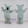 Custom Light Gray Koala Mascot Costume Adult Full Body Suit for Wildlife Events