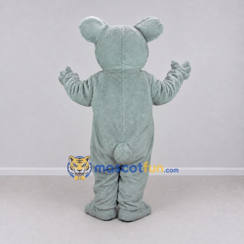 Custom Light Gray Koala Mascot Costume Adult Full Body Suit for Wildlife Events Custom Light Gray Koala Mascot Costume Adult Full Body Suit for Wildlife Events