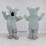 Custom Light Gray Koala Mascot Costume Adult Full Body Suit for Wildlife Events