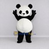 Custom Black and White Panda Mascot Costume Adult Full Body Suit for Children's Events Custom Black and White Panda Mascot Costume Adult Full Body Suit for Children's Events