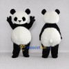Custom Black and White Panda Mascot Costume Adult Full Body Suit for Children's Events Custom Black and White Panda Mascot Costume Adult Full Body Suit for Children's Events