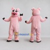 Custom Pink Pig Mascot Costume Adult Full Body Suit for Farm Events Custom Pink Pig Mascot Costume Adult Full Body Suit for Farm Events