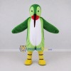 Custom Green and White Hummingbird Mascot Costume Adult Full Body Suit for Nature Events Custom Green and White Hummingbird Mascot Costume Adult Full Body Suit for Nature Events