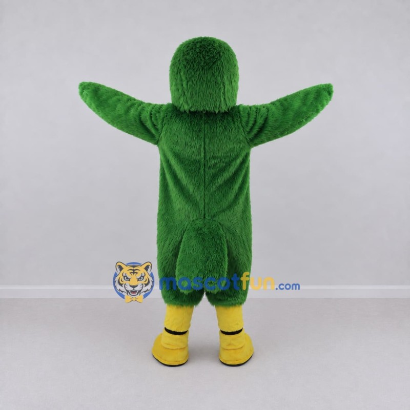 Custom Green and White Hummingbird Mascot Costume Adult Full Body Suit for Nature Events Custom Green and White Hummingbird Mascot Costume Adult Full Body Suit for Nature Events