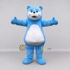 Custom Light Blue and White Bear Mascot Costume Adult Full Body Suit for Children's Events Custom Light Blue and White Bear Mascot Costume Adult Full Body Suit for Children's Events