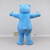Custom Light Blue and White Bear Mascot Costume Adult Full Body Suit for Children's Events Custom Light Blue and White Bear Mascot Costume Adult Full Body Suit for Children's Events