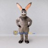 Custom Gray Brown Donkey Mascot Costume Adult Full Body Suit for Farm Events Custom Gray Brown Donkey Mascot Costume Adult Full Body Suit for Farm Events