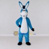 Custom Blue and White Donkey Mascot Costume Adult Full Body Suit for Farm Events Custom Blue and White Donkey Mascot Costume Adult Full Body Suit for Farm Events