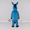 Custom Blue and White Donkey Mascot Costume Adult Full Body Suit for Farm Events Custom Blue and White Donkey Mascot Costume Adult Full Body Suit for Farm Events