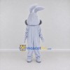 Custom Light Gray Rabbit Mascot Costume Adult Full Body Suit for Easter Events Custom Light Gray Rabbit Mascot Costume Adult Full Body Suit for Easter Events