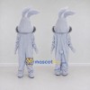 Custom Light Gray Rabbit Mascot Costume Adult Full Body Suit for Easter Events Custom Light Gray Rabbit Mascot Costume Adult Full Body Suit for Easter Events