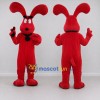 Custom Red Dog Mascot Costume Adult Full Body Suit for Community Events Custom Red Dog Mascot Costume Adult Full Body Suit for Community Events