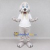 Custom Gray and White Walrus Mascot Costume Adult Full Body Suit for Aquarium Events
