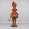 Custom Brown Rabbit with Bow Tie Mascot Costume Adult Full Body Suit for Easter Events Custom Brown Rabbit with Bow Tie Mascot Costume Adult Full Body Suit for Easter Events