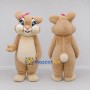 Custom Tan and Cream Rabbit Mascot Costume Adult Full Body Suit for Easter Events
