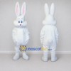 Custom White Rabbit Mascot Costume Adult Full Body Suit for Easter Events Custom White Rabbit Mascot Costume Adult Full Body Suit for Easter Events