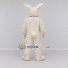 Custom Cream and Purple Rabbit with Bow Tie Mascot Costume Adult Full Body Suit for Easter Events
