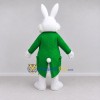 Custom White Green and Gold Rabbit in Tailcoat Mascot Costume Adult Full Body Suit for Easter Events Custom White Green and Gold Rabbit in Tailcoat Mascot Costume Adult Full Body Suit for Easter Events