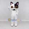 Custom White and Black Cat Mascot Costume Adult Full Body Suit for Pet Events Custom White and Black Cat Mascot Costume Adult Full Body Suit for Pet Events