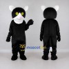 Custom Black and White Cat Mascot Costume Adult Full Body Suit for Pet Events Custom Black and White Cat Mascot Costume Adult Full Body Suit for Pet Events
