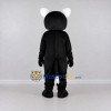 Custom Black and White Cat Mascot Costume Adult Full Body Suit for Pet Events Custom Black and White Cat Mascot Costume Adult Full Body Suit for Pet Events