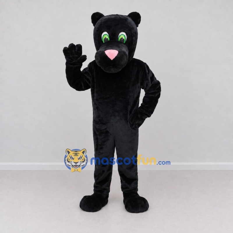 Custom Black Panther Mascot Costume Adult Full Body Suit for Wildlife Events Custom Black Panther Mascot Costume Adult Full Body Suit for Wildlife Events