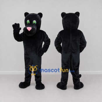 Custom Black Panther Mascot Costume Adult Full Body Suit for Wildlife Events