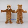 Custom Tan and Cream Cougar Mascot Costume Adult Full Body Suit for Wildlife Events Custom Tan and Cream Cougar Mascot Costume Adult Full Body Suit for Wildlife Events