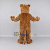 Custom Tan and Cream Cougar Mascot Costume Adult Full Body Suit for Wildlife Events Custom Tan and Cream Cougar Mascot Costume Adult Full Body Suit for Wildlife Events
