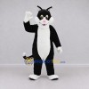 Custom Black and White Cat Mascot Costume Adult Full Body Suit for Pet Events Custom Black and White Cat Mascot Costume Adult Full Body Suit for Pet Events